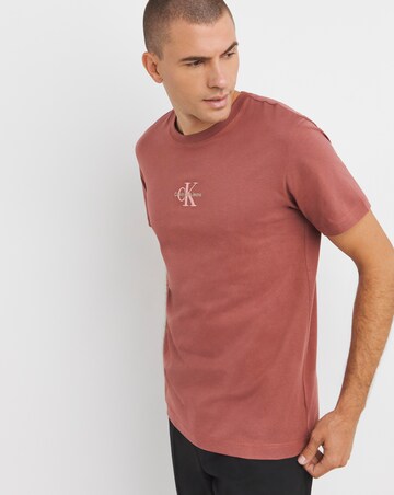 Calvin Klein Jeans Short Sleeve Apple Monologo T-Shirt