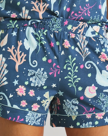 Pretty Secrets Seahorse Shortie Cami Set