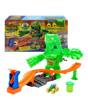 Hot Wheels Monster Trucks Mutant Chaos Ooze Monster Playset