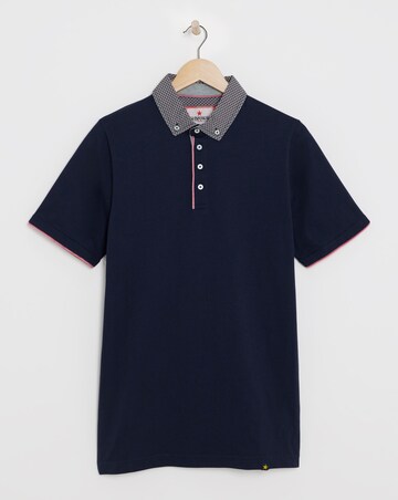 Joe Browns Printed Collar Polo Shirt Long Length