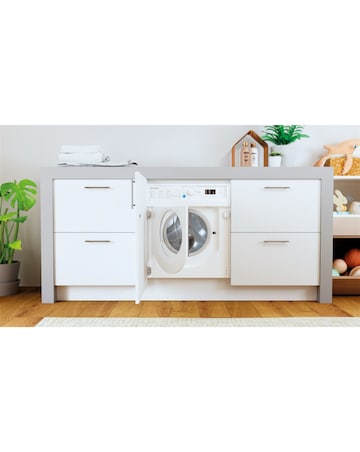 Indesit BIWMIL71252UKN Integrated 7kg Washing Machine