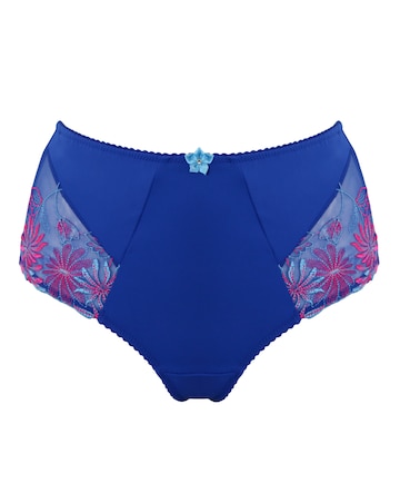 Pour Moi St Tropez High Waist Deep Knicker Cobalt/Pink