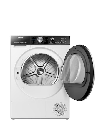 Hisense 5S Series DH5S102BW 10Kg Heat Pump Tumble Dryer - White