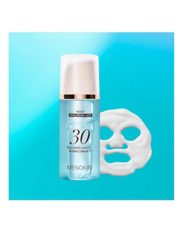 Menokin 30 Seconds Moisturising Hyaluronic Acid No Rinse Bubble Mask 95ml
