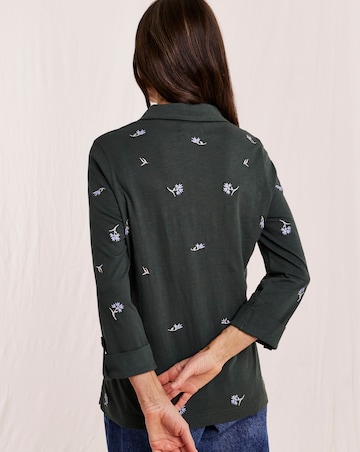 Julipa Embroidered Jersey Shirt