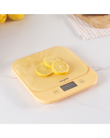 Salter British Bakes Waterproof Scale - Yellow