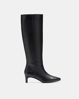 Clarks Edina Tall Knee High Leather Boot Standard Fit