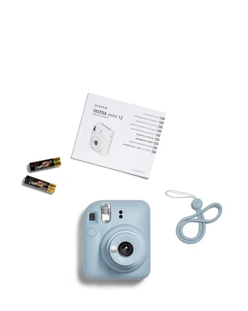 Fujifilm Instax Mini 12 Instant Camera - Pastel Blue