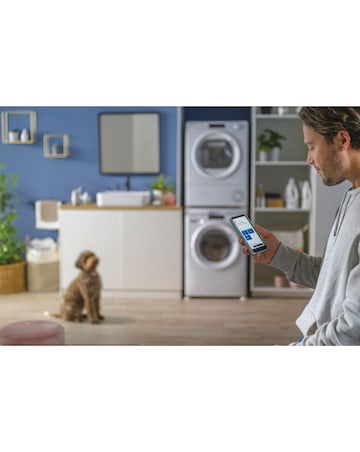 Candy Smart Pro Inverter CROE H9A3TE-80/N Wifi 9kg Heat Pump Tumble Dryer White