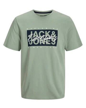 Jack & Jones Colton Logo T-Shirt - Green