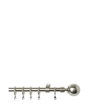 Extendable 16-19mm Ball Curtain Pole