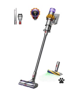 Dyson V15 Detect Absolute Cordless Vacuum Cleaner, Yellow/Nickel