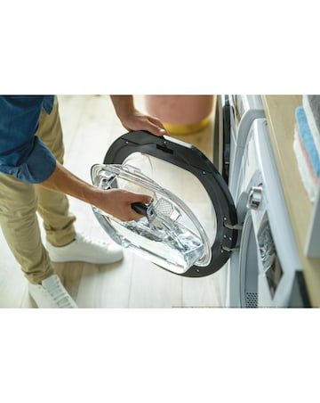 Hoover H-DRY 350 HRE C9TBE-80 9kg Condenser Tumble Dryer White + Install