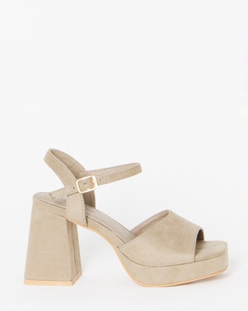 Chacha Platform Heel Sandals - Extra Wide Fit (EEE)