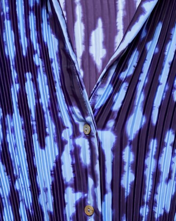 Mango Thea Tie Dye Shirt Dress