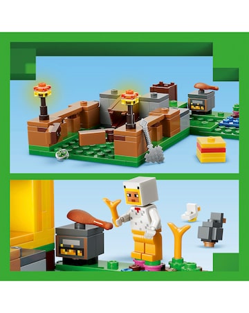 LEGO Minecraft Chicken Farm