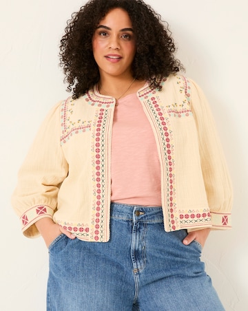 Fatface Embroidered Jacket
