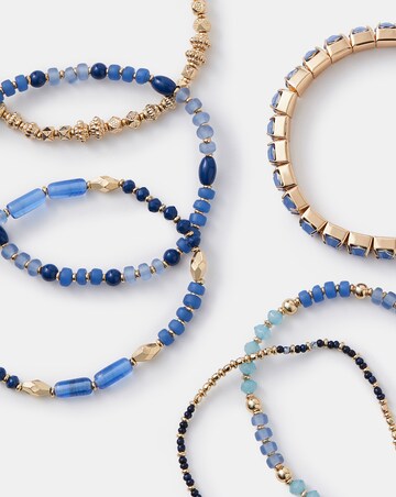 Accessorize 11-Pack Bead Stretch Bracelets