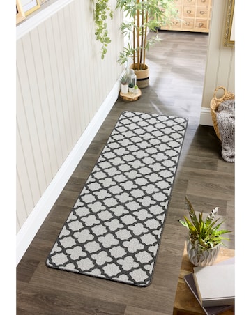 My Mat Moroccan Tile Washable Runner