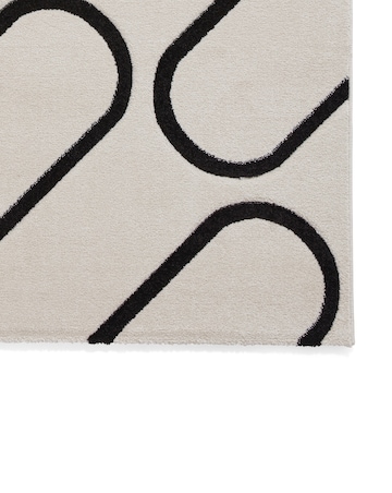 Catherine Lansfield Linear Curve Geometric Rug