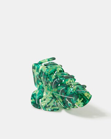 Accessorize Monstera Leaf Claw Clip