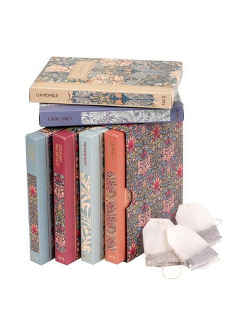 Arts & Crafts Tea Library & Shortbread Biscuit Tin bundle
