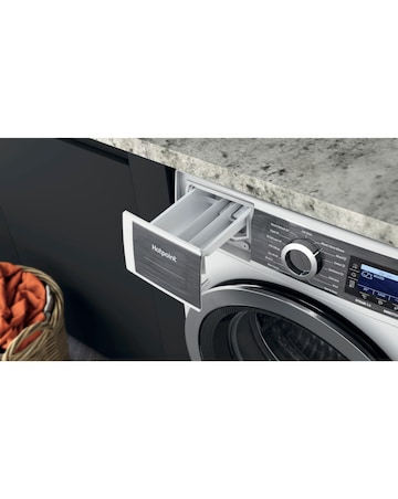 Hotpoint H789GPOWERUK, 8kg, 1400rpm Washing Machine - White + Install