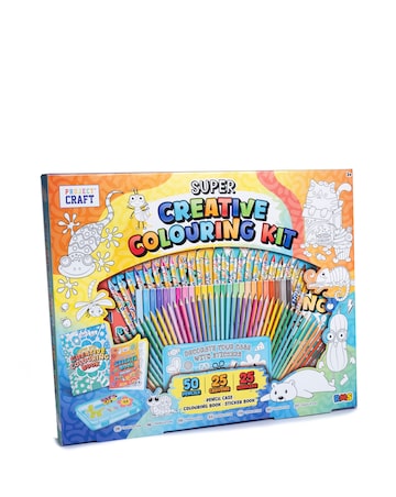Project Craft Super Creative Colouring Kit