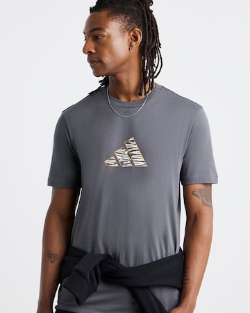 adidas Camo Logo T-Shirt