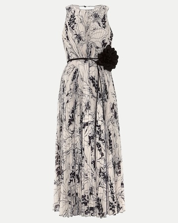 Phase Eight Sandra Printed Pleat Midi Dress