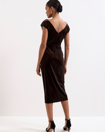 Phase Eight Verra Velvet Midi Dress