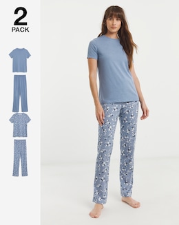 JD Williams (2 Pack) Value Pyjama Sets