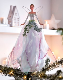 Gisela Graham Snowdrop Fairy Tree Topper
