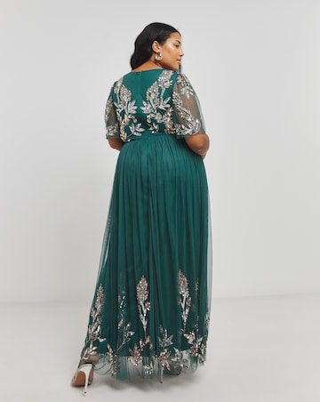 Maya Embellished Maxi Dress