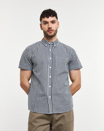Short Sleeve Gingham Shirt