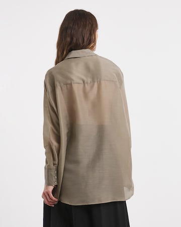 Voile Utility Detail Shirt