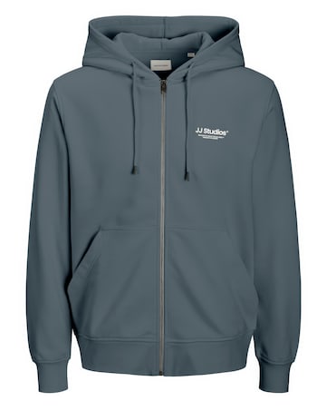 Jack & Jones Soho Full Zip Hoodie - Blue