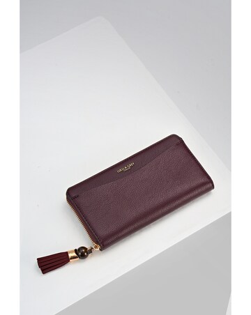 Luella Grey Capriana Black Cherry Large Purse