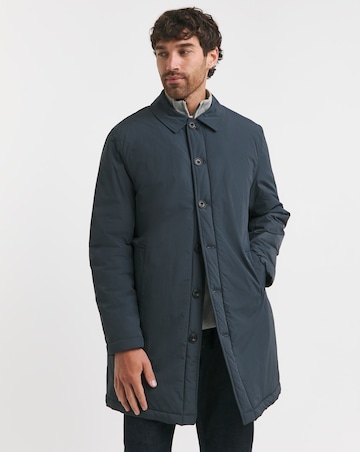 Navy Wadded Mac