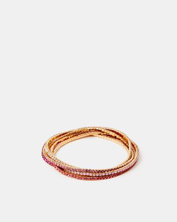 Accessorize 5-Pack Sparkle Stretch Bracelets