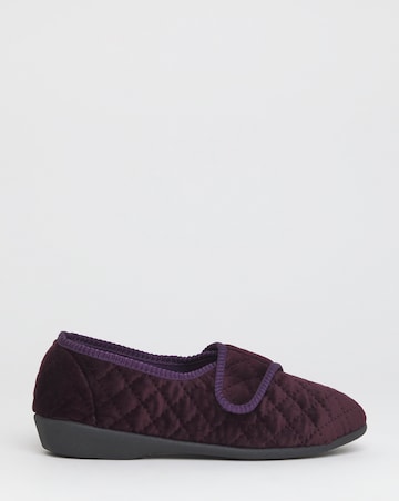 Topaz Touch & Close Full Slipper - Extra Wide Fit (EEE)