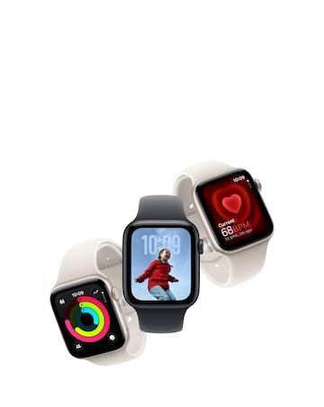 Apple Watch SE 3 GPS + Cellular 44mm -Midnight Sport Band - M/L