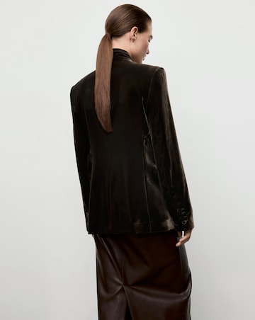 Mango Dark Brown Blazer