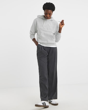 adidas Ruffled Logo Hoodie