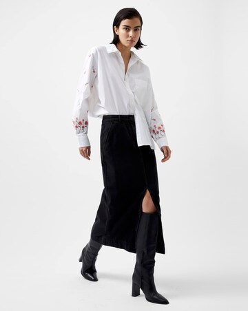 French Connection Rhodes Embroidered Shirt