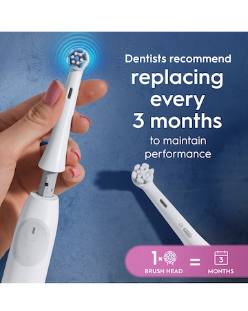 Oral-B iO Gentle Clean White Refill heads 4 Pack