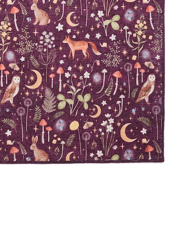 Catherine Lansfield Twilight Animals Rug