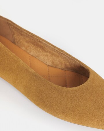Alyssa Classic Suede Ballerinas - Wide Fit (E)
