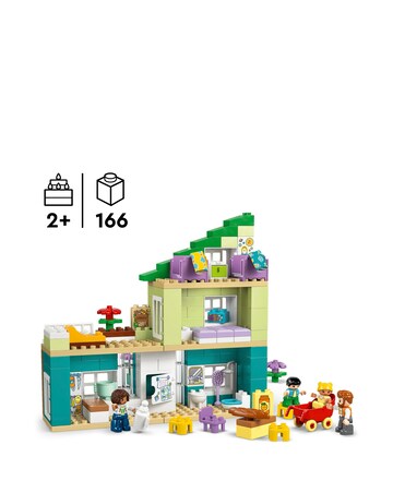 LEGO Duplo 3 in 1 Modern Family House with Figures