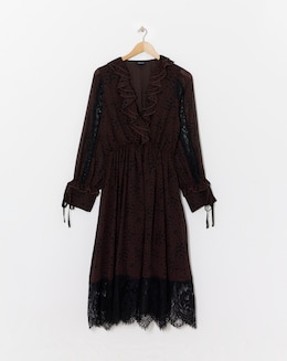 Frill Detail Maxi Dress